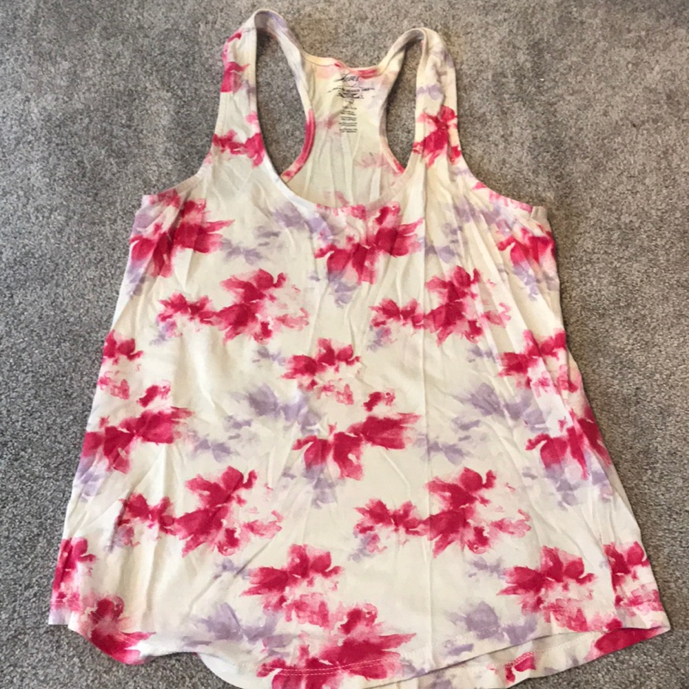 Floral tank top